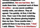 I Promised Each of My Five Grandkids a $2 Million Inheritance – in the End, No One Got It