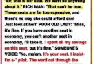 A Rich Man Refused to Sit by a Poor Old Lady—Then One Voice Made the Whole Plane Go Silent