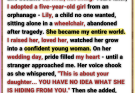 I Adopted a Little Girl – at Her Wedding 23 Years Later, a Stranger Approached Me and Said, ‘You Have No Idea What Your Daughter Is Hiding from You’