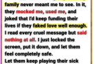 I Discovered My Family’s Secret Group Chat Mocking Me, So I Cut Their Funding And Served Revenge For Dinner
