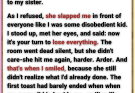 My Mom Demanded My $60,000 Dad-Settlement at My Engagement Party—Then Slapped Me, Not Knowing I’d Already Cut Her Off