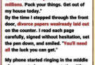 My Husband Inherited $7.3 Million—Then Ordered Me Out In Two Hours. The Will’s One Condition Turned Everything Around