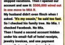 I Found a $500,000 Transfer to “Cousin Mia”—But That Name Didn’t Exist