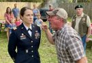 My father told me to take off my Army uniform in front of twenty relatives because he thought I was pretending to be important. Then the Green Beret uncle he worshiped looked at my sleeve, went white, and whispered the classified name my family was never supposed to hear.