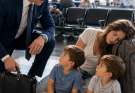 A Wealthy Hotel Owner Was About to Board a Flight in Denver — Until Two Little Boys Sleeping Beside a Tired Woman Looked Up at Him… and Their Faces Nearly Brought Him to His Knees