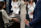 My pregnant daughter ran into my office, her face covered in fresh b:ruises. Her husband, a beloved local politician, casually strolled in behind her, shutting the door.