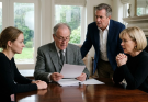 At my grandmother’s will reading, my mother dug he…