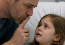 “Dad… my back hurts so much I can’t sleep. Mom said I shouldn’t tell you.”
