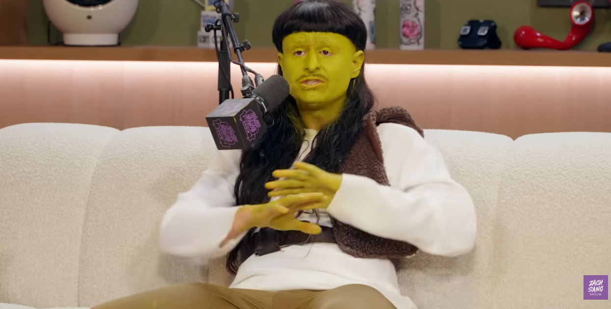 Tree speaks during an April 2026 appearance on "The Zach Sang Show." The interview later drew renewed attention following his death in a helicopter collision in Brazil. | Source: YouTube/zachsangshow