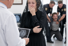 Two hours after my daughter’s funeral, my phone rang. Her doctor whispered, “Come to my office immediately. I need to show you something—and tell no one, especially your son-in-law.” When I arrived, he locked the door and played a recording of my daughter begging for help while her husband threatened her. I didn’t cry. I copied the file, called one person, and smiled. By sunrise, my son-in-law would learn why burying her was his biggest mistake.