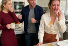 During breakfast, my husband hurled a mug of hot coffee toward me because I refused to hand my bank card to his sister.