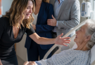 My grandma was critical after emergency surgery and my parents refused to come, but at her funeral, the pastor read her final note—and dad’s face changed when he heard his name…